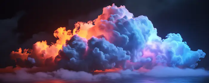 Обои иллюстрации: облака, свет, иллюминация, контраст